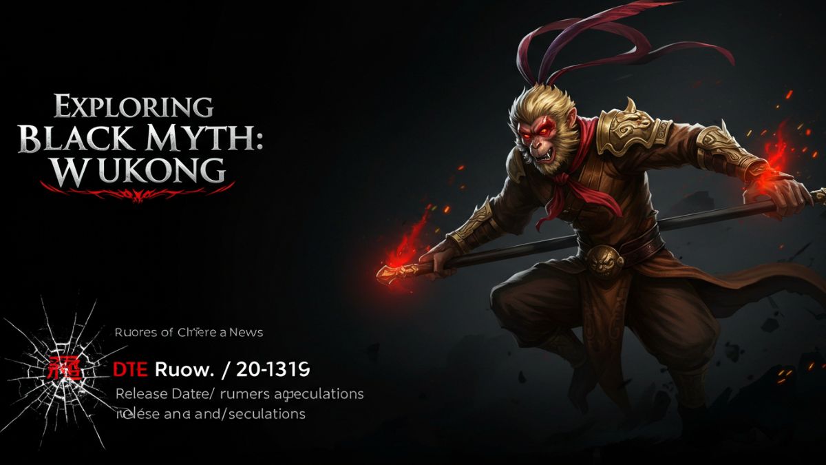 Exploring black myth wukong crack status: Release Date Rumors and Speculations